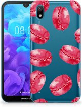Huawei Y5 (2019) Siliconen Case Pink Macarons