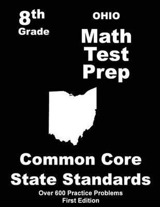 Ohio 8th Grade Math Test Prep - cover