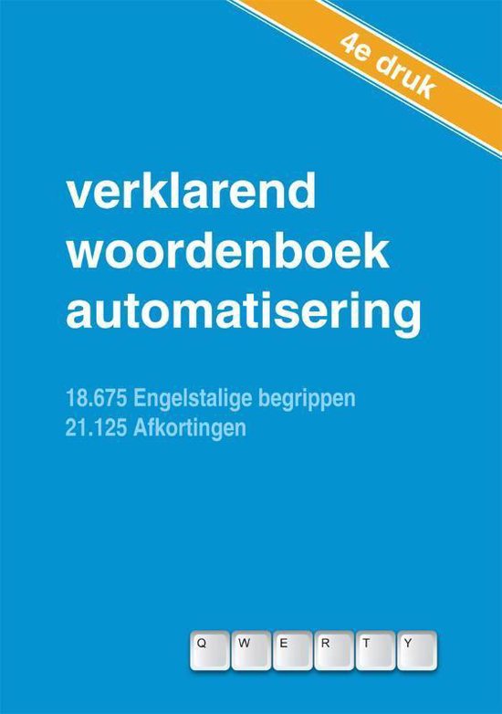 Cover van het boek 'Verklarend woordenboek automatisering' van Henk Biemond