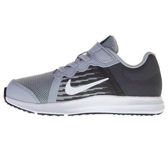 bol.com | Nike Downshifter 8 (PSV) Sportschoenen - Maat 32 - Unisex -  grijs/donker grijs/wit