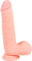 You2Toys - Anatomisch Perfecte Penis Imitatie Dildo met Zuignap in Rechte Vorm voor Ultiem Simulatie Seks – 20 cm – beigeig