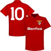 Benfica 10 Team Polo- Rood - L