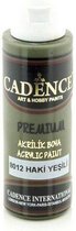Cadence Premium acrylverf (semi mat) Khaki groen 01 003 8012 0070  70 ml