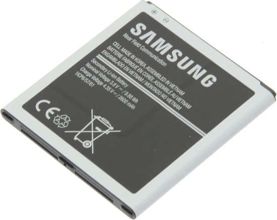 Originele Accu / Batterij voor Samsung Galaxy J5 2015 J500 - EB-BG531BBE -  2600Mah - Bulk | bol.com