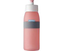 foto van Mepal - Ellipse bidon - 500 ml - Sportbidon - Nordic pink