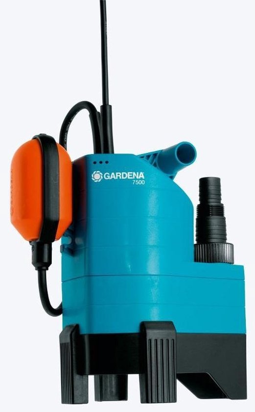 Drainage Vuilwaterpomp 400 Watt - 7500 l/u met Vlotterschakelaar
