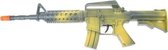 Groen automatisch speelgoed geweer 46 cm voor jongens - Speelgoedwapens - Geweren/pistolen - Legertje spelen