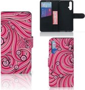 Hoesje Huawei Nova 5T | Honor 20 Swirl Pink