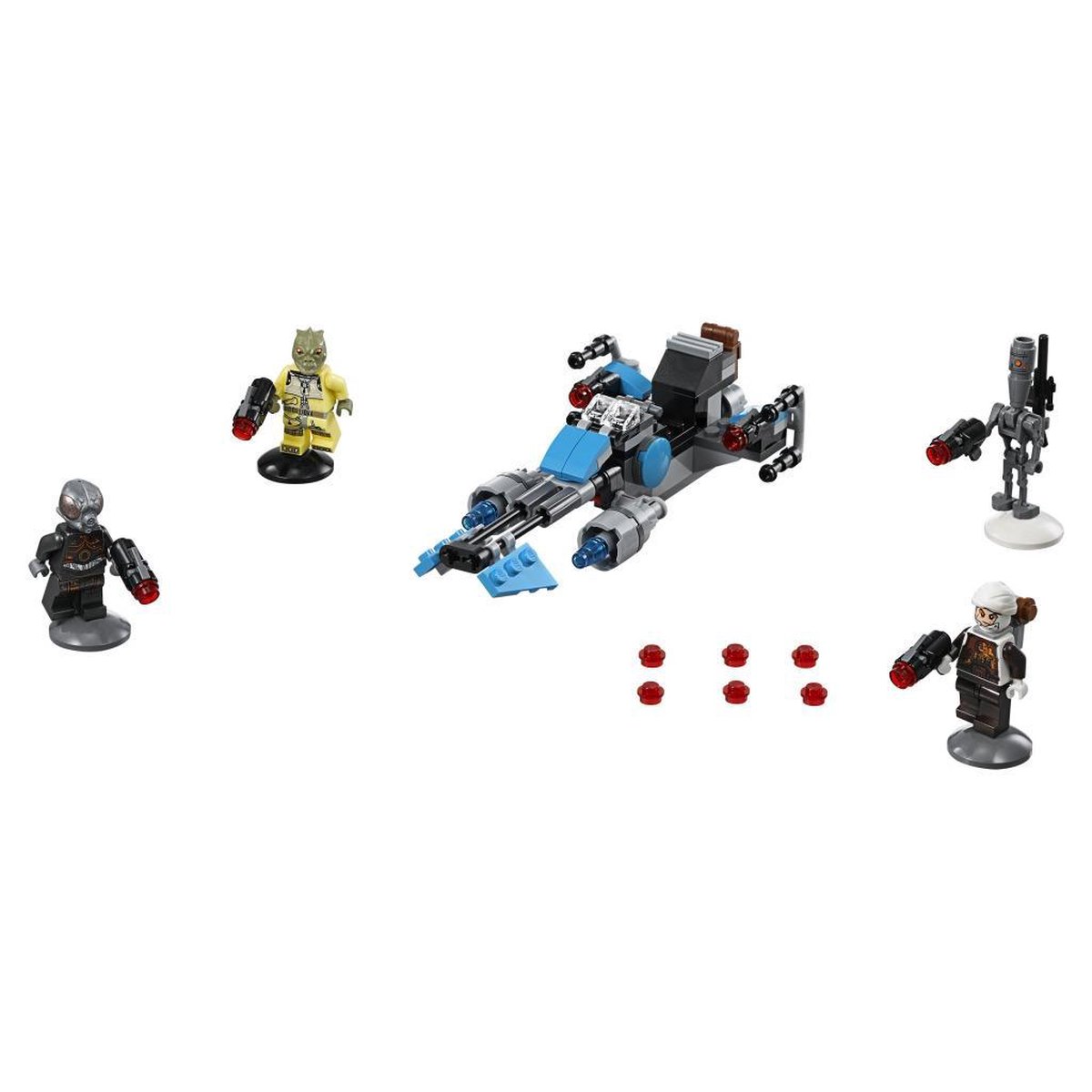 LEGO Star Wars Bounty Hunter Speeder Bike Battle Pack- 75167 — afbeelding 2
