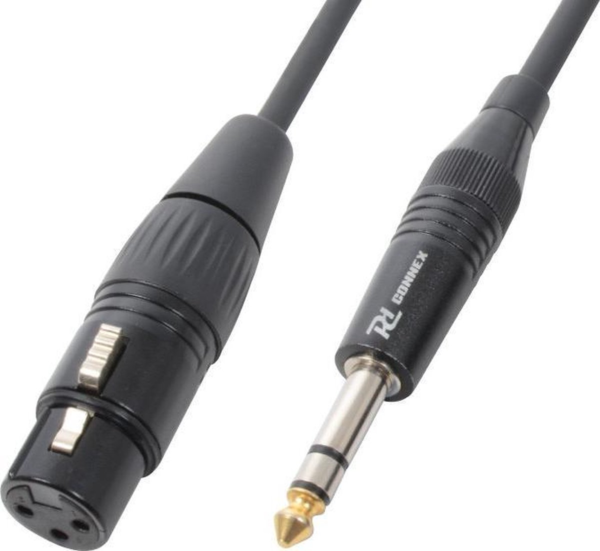 Kabel XLR Female 6.3mm Stereo jack 1.5m
