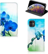 iPhone 11 Smart Cover Orchidee Blauw