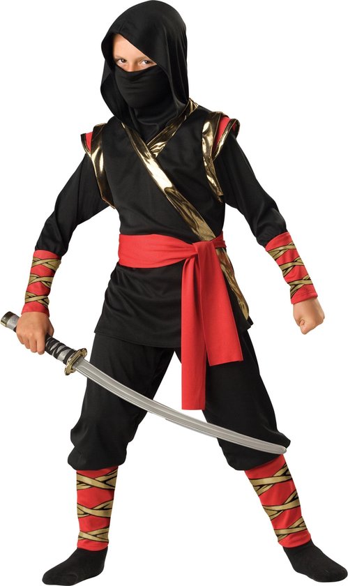 Ninja kostuum voor kinderen - Premium - Kinderkostuums - 104/110" | bol.com