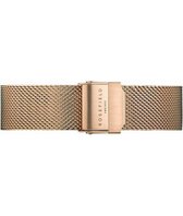 Rosefield Strap 16mm Mercer Mesh Rosegold  -