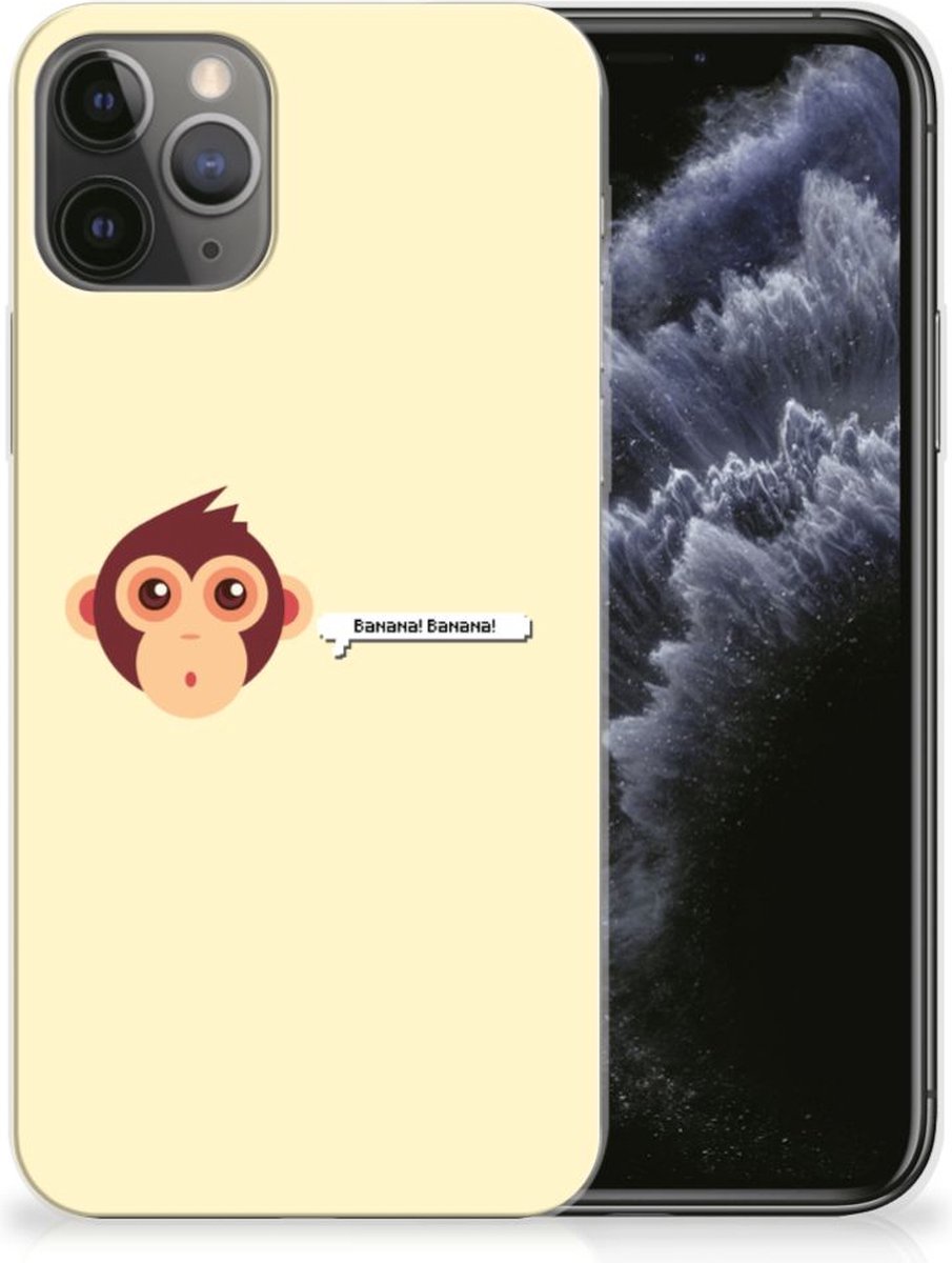 Apple iPhone 11 Pro Telefoonhoesje met Naam Monkey