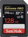SanDisk Extreme Pro SDXC 128GB - V30 U3 UHS-I - 170MB/s