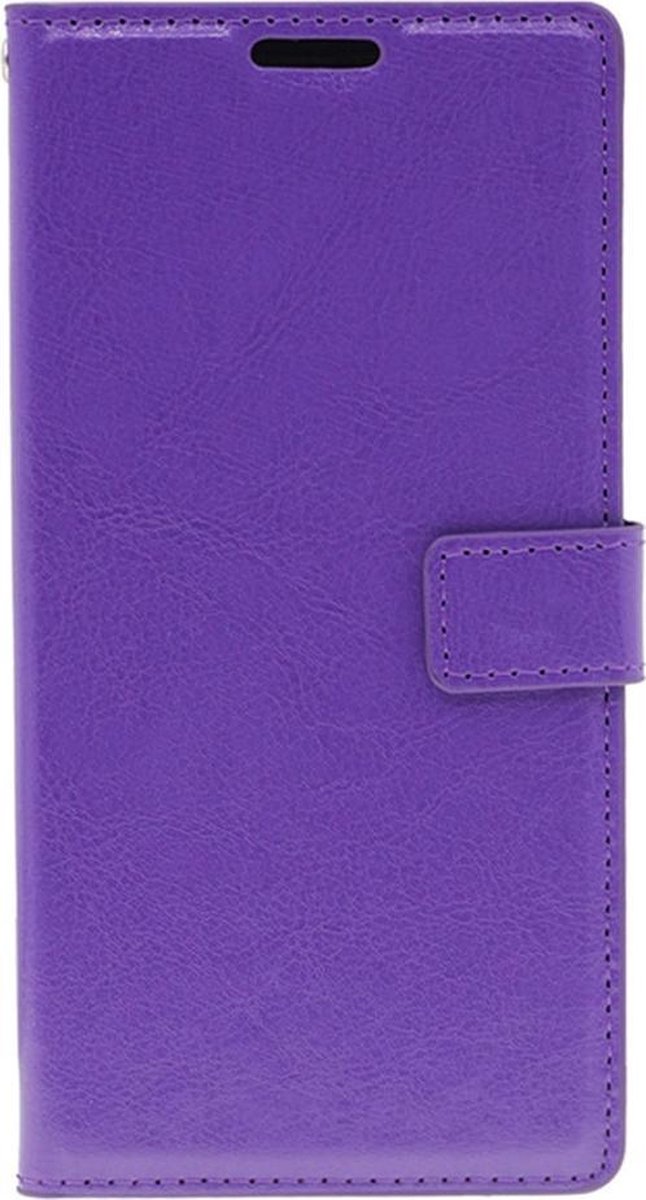 Shop4 - Samsung Galaxy Note 10 Hoesje - Wallet Case Cabello Paars