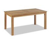 Salontafel 90x50x45 cm teakhout (incl. vloerviltjes)