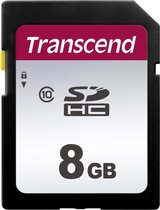 Transcend 300S - Flashgeheugenkaart - 8 GB - Class 10 - SDHC
