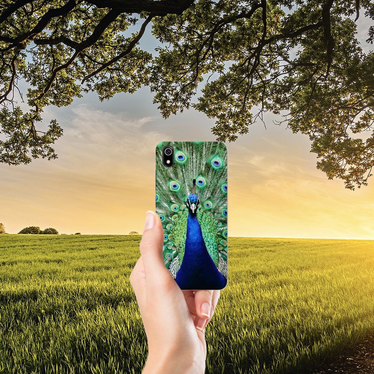 Xiaomi Redmi 7A TPU Hoesje Pauw