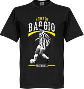 Baggio Juventus Fantasista T-Shirt - Zwart - S