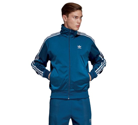 adidas Vest - Maat L - Mannen - blauw/wit | bol.com