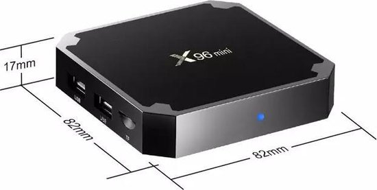 X96 Mini Mediaspeler S905w - Kodi 17.6 - 2GB/16GB - VeelTV
