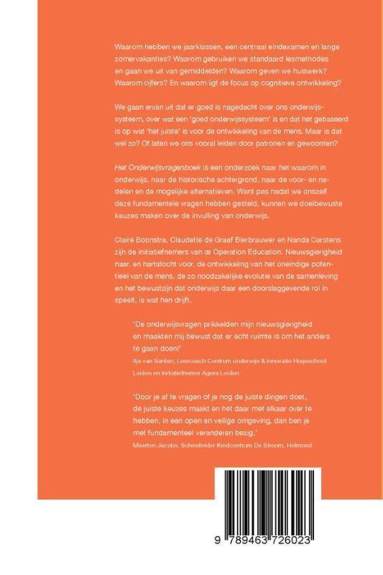 Het Onderwijsvragenboek