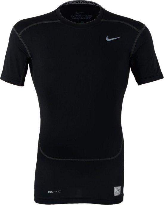 Nike NPC Combat - Sportshirt - Mannen - Maat XL - Zwart | bol.com