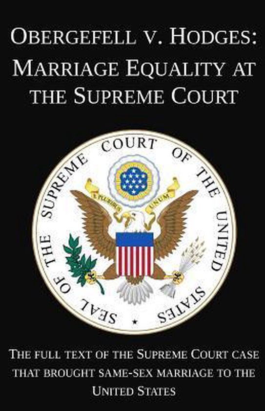 Obergefell V Hodges 9781514742792 Michigan Legal 