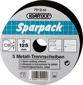 Kraftixx Doorslijpschijf - 115 Metaal Pak à 10 st