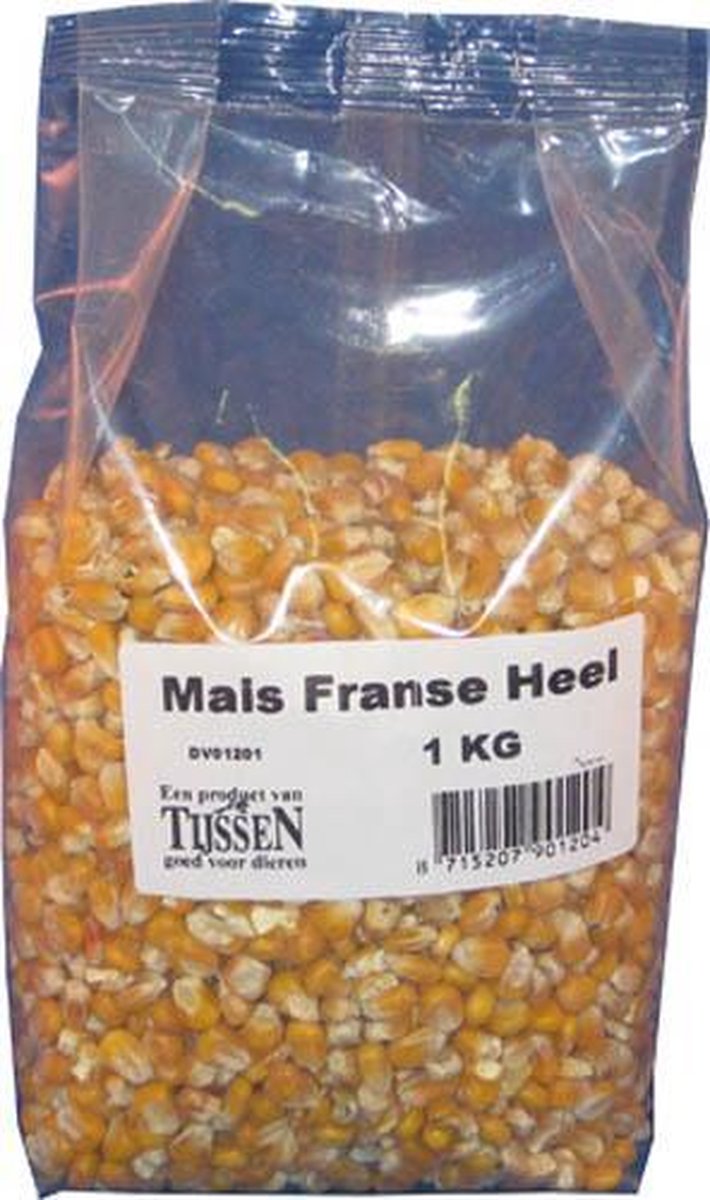 Tijssen goed voor dieren Mais Franse Heel 1Kg