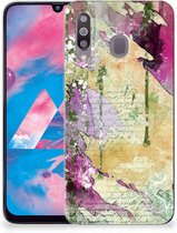 Hoesje maken Geschikt voor Samsung Galaxy M30 Letter Painting