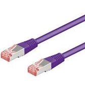 S/FTP CAT6 Gigabit netwerkkabel / paars - LSZH - 5 meter