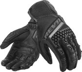 REV'IT! Sand 3 Black Motorcycle Gloves S