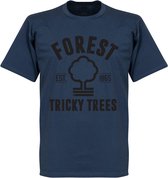 Nottingham Forest Established T-Shirt - Blauw - XXL