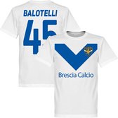 Brescia Balotelli 45 Team T-Shirt - Wit - XS