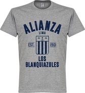 Alianza Lima Established T-Shirt - Grijs - XL