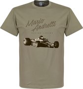 T-Shirt Mario Andretti - Kaki - L