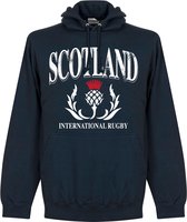 Pull à capuche Scotland Rugby - Bleu marine - Enfant - 140