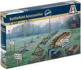 Italeri - Wwii Battlefield Accessories 1:72 (Ita6049s) - modelbouwsets, hobbybouwspeelgoed voor kinderen, modelverf en accessoires