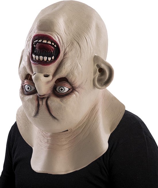 Omgekeerde monster kop masker voor volwassenen - Verkleedmasker | bol.com