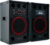 Actieve speakerset - Fenton SPB-12 speakers 800W - Bluetooth speakers - Ook geschikt als karaoke set!