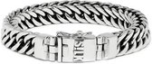 SILK Jewellery - Zilveren Armband - Double Linked - 108.22 - Maat 22