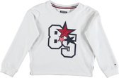 Tommy hilfiger witte oversized sweater - Maat 104