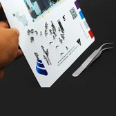 Let op type!! Magnetic Screws Mat for iPhone 6 Plus  Size: 26cm x 25cm