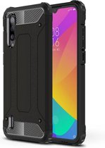 Armor Hybrid Back Cover - Xiaomi Mi 9 Lite Hoesje - Zwart