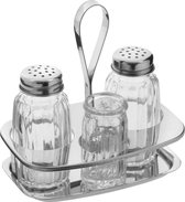 STERNSTEIGER Cruet-set zout / peper / peper / tandenstoker