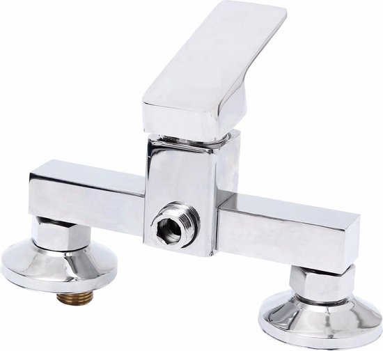 Badkamer Douche Valve Hot Cold Mengkraan Kraan Koper Wandmontage