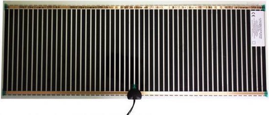 Komodo Geavanceerde Warmtemat - 39 Watt - 733x274 mm - Zwart