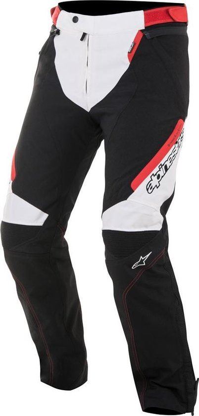 Pantalon Moto Alpinestars Raider Noir Blanc Rouge Drystar Textile XL | bol